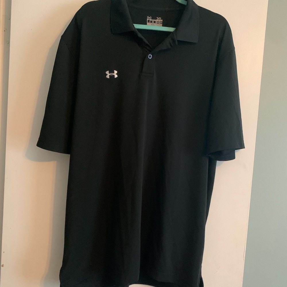 Black Under Armour Polo
